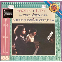 Murray Perahia / Radu Lupu Mozart: Sonata, K.448 Schubert: Fantasia, Op.103, D.940 Vinyl LP USED