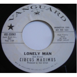 Circus Maximus (2) Lonely Man Vinyl 7" USED
