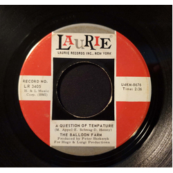 The Balloon Farm A Question Of Tempature / Hurtin' For Your Love Vinyl 7" USED