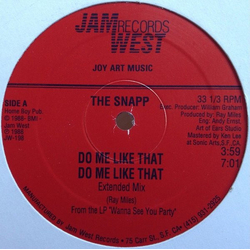 The Snapp Do Me Like That / I Like What You're Doing Vinyl 12" USED