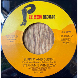 Stephanie Winslow Slippin' And Slidin' / Another Night Vinyl 7" USED