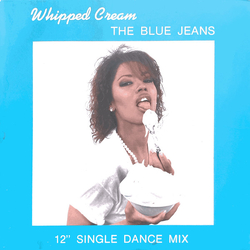 The Blue Jeans (3) Whipped Cream Vinyl 12" USED