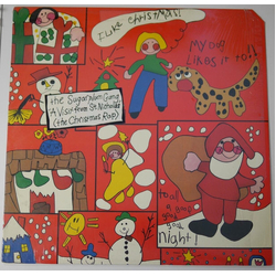 The Sugarplum Gang A Visit From St. Nicholas (The Christmas Rap) Vinyl 12" USED