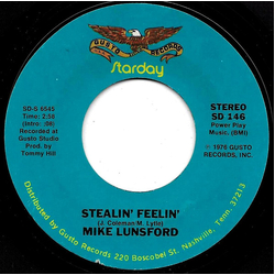 Mike Lunsford Stealin' Feelin' Vinyl 7" USED