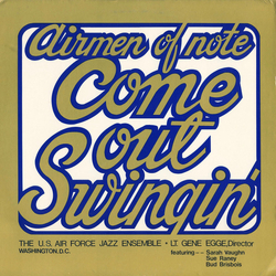 The Airmen Of Note / Gene Egge Come Out Swingin' Vinyl LP USED