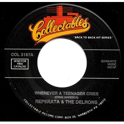 Reparata And The Delrons Whenever A Teenager Cries / Tommy Vinyl 7" USED