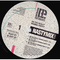 High Performance Do You  Really Wanna Party? Vinyl 12" USED