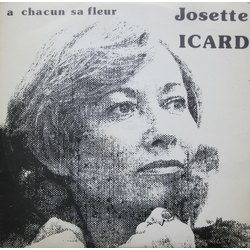 Josette Icard A Chacun Sa Fleur Vinyl LP USED