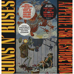 Guns N' Roses Appetite For Destruction Vinyl LP USED