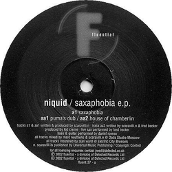 Niquid Saxaphobia E.P. Vinyl 12" USED