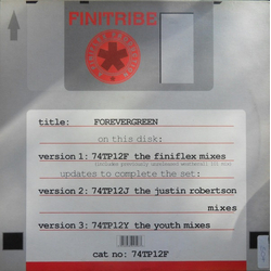 Finitribe Forevergreen (Version 1: The Finiflex Mixes) Vinyl 12" USED