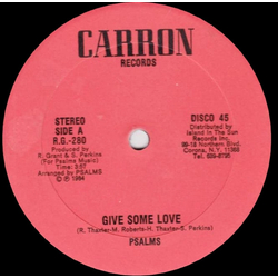 The Psalms / Ricky Grant Give Some Love / No Botheration Vinyl 12" USED