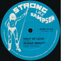 Sugar Minott / Al Campbell Half Of Love / Jah Shine On Me Vinyl 12" USED