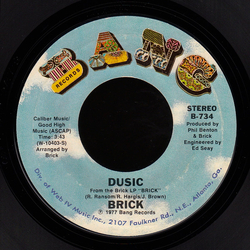 Brick Dusic / Happy Vinyl 7" USED