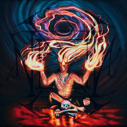 Nixil From the Wound Spilled Forth Fire Vinyl LP USED