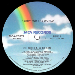 Ready For The World Oh Sheila Vinyl 12" USED