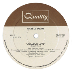Hazell Dean Jealous Love / Evergreen Vinyl 12" USED