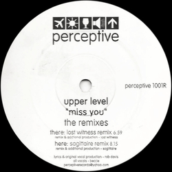 Upper Level Miss You (The Remixes) Vinyl 12" USED