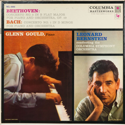 Ludwig van Beethoven / Johann Sebastian Bach / Glenn Gould / Leonard Bernstein / Columbia Symphony Orchestra Concerto No. 2 In B-Flat Major For Piano 