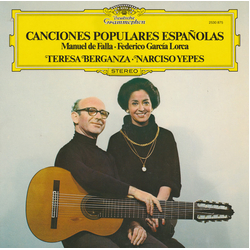 Manuel De Falla / Federico García Lorca / Teresa Berganza / Narciso Yepes Canciones Populares Españolas Vinyl LP USED