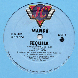 Mango (8) Tequila Vinyl 12" USED