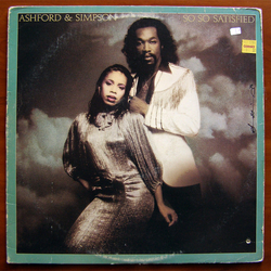Ashford & Simpson So So Satisfied Vinyl LP USED