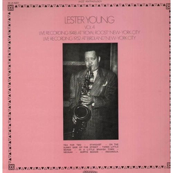Lester Young Vol.4 - Live Recordings In New York City Vinyl LP USED