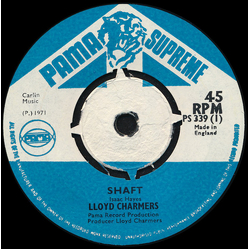 Lloyd Charmers Shaft / Harry's Mood Vinyl 7" USED