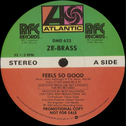 Ze-Brass Feels So Good Vinyl 12" USED