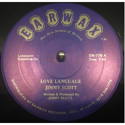 Jimmy Scott (6) Love Language Vinyl 12" USED