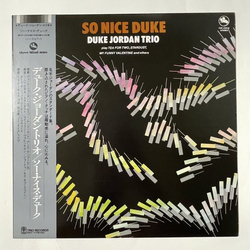 Duke Jordan Trio So Nice Duke Vinyl LP USED