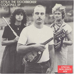 Attila The Stockbroker Cocktails EP Vinyl 7" USED