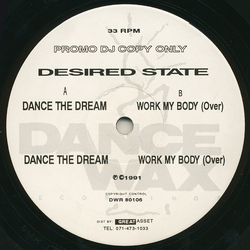 Desired State Dance The Dream Vinyl 12" USED