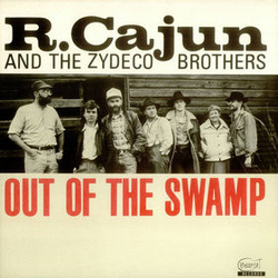R. Cajun And The Zydeco Bros. Out Of The Swamp Vinyl LP USED