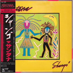 Santana Shango Vinyl LP USED