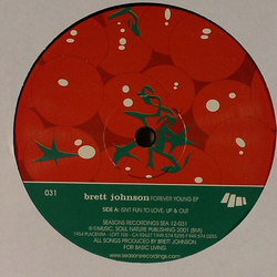 Brett Johnson Forever Young EP Vinyl 12" USED