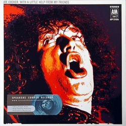 Joe Cocker With A Little Help From My Friends Vinyl LP USED
