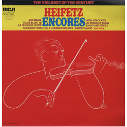 Jascha Heifetz Heifetz Encores Vinyl LP USED