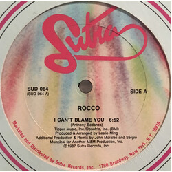 Rocco (6) I Can't Blame You USED VINYL 12INCH 33 S RPM