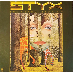 Styx The Grand Illusion Vinyl LP USED