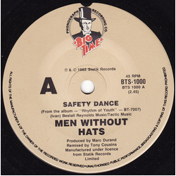 Men Without Hats The Safety Dance Vinyl 7" USED