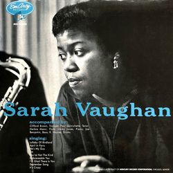 Sarah Vaughan Sarah Vaughan Vinyl LP USED