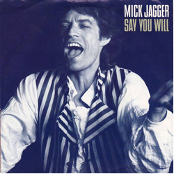Mick Jagger Say You Will Vinyl 7" USED