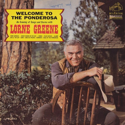 Lorne Greene Welcome To The Ponderosa Vinyl LP USED