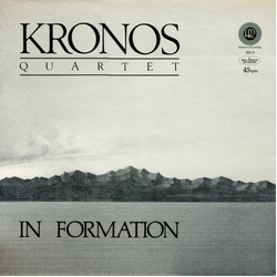 Kronos Quartet In Formation Vinyl 12" USED
