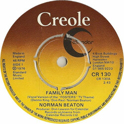 Norman Beaton Family Man Vinyl 7" USED