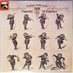 Niccolò Paganini / Itzhak Perlman 24 Caprices Vinyl LP USED