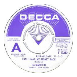 Ragamuffin (2) Can I Have My Money Back Vinyl 7" USED
