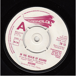 Asgærd In The Realm Of Asgard Vinyl 7" USED