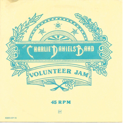 The Charlie Daniels Band Volunteer Jam Vinyl 7" USED